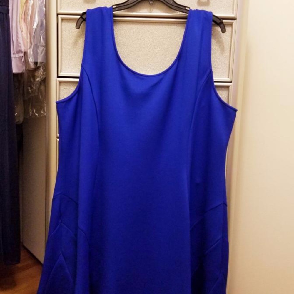 Royal Blue Dress